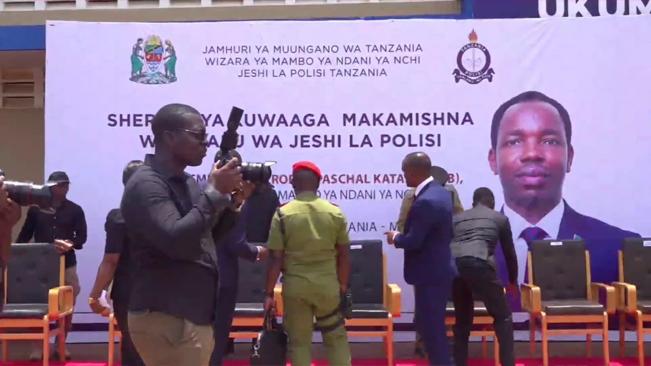 SHEREHE ZA KUAGWA KWA MAKAMISHNA WASTAAFU WA JESHI LA POLISI