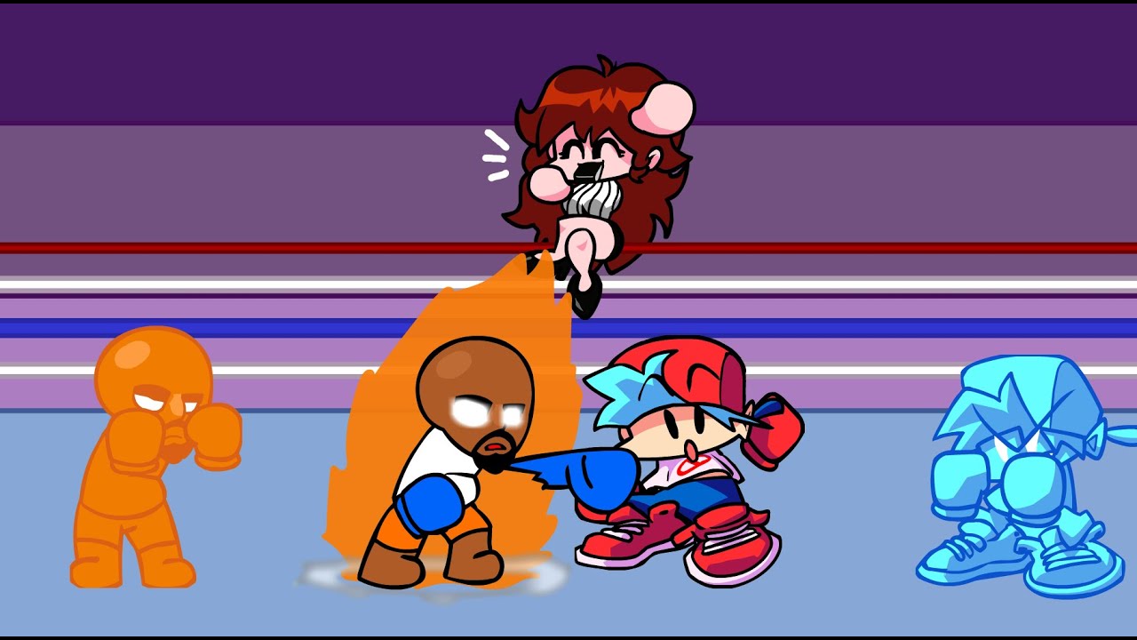 Chino's Matt VS Bofriend Boxing Match Animation But It's An Actual Mod!