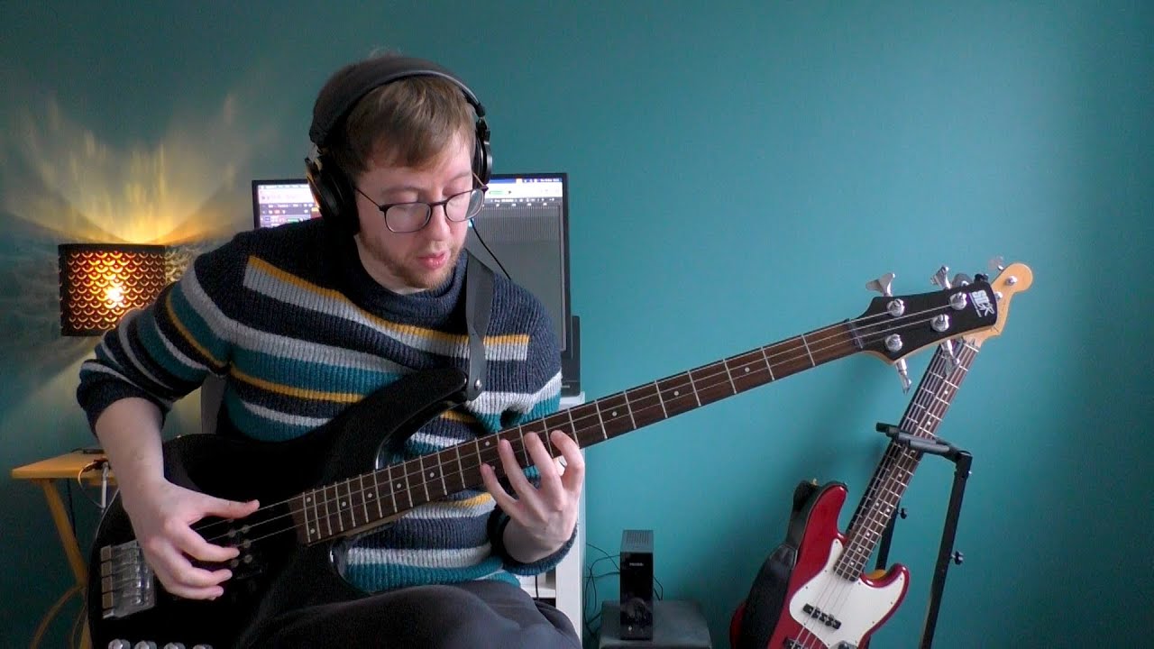 Finger picking madness on a piccolo bass! (“Petrichor