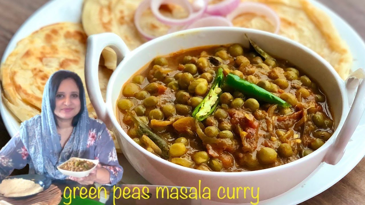 Green Peas Curry | റെസ്റ്റോറന്റിൽ പൊറോട്ടയുടെ കൂടെ കിട്ടുന്ന കൊതിപ്പിക്കുന്ന ആ ഗ്രീൻ പീസ് കറ