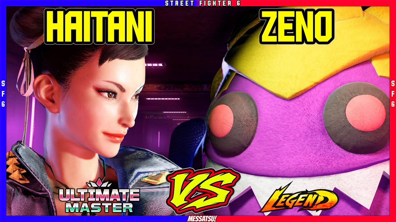 SF6 Haitani (Chun li) VS Zeno (Blanka)💥Messatsu!💥スト6💥Street fighter 6