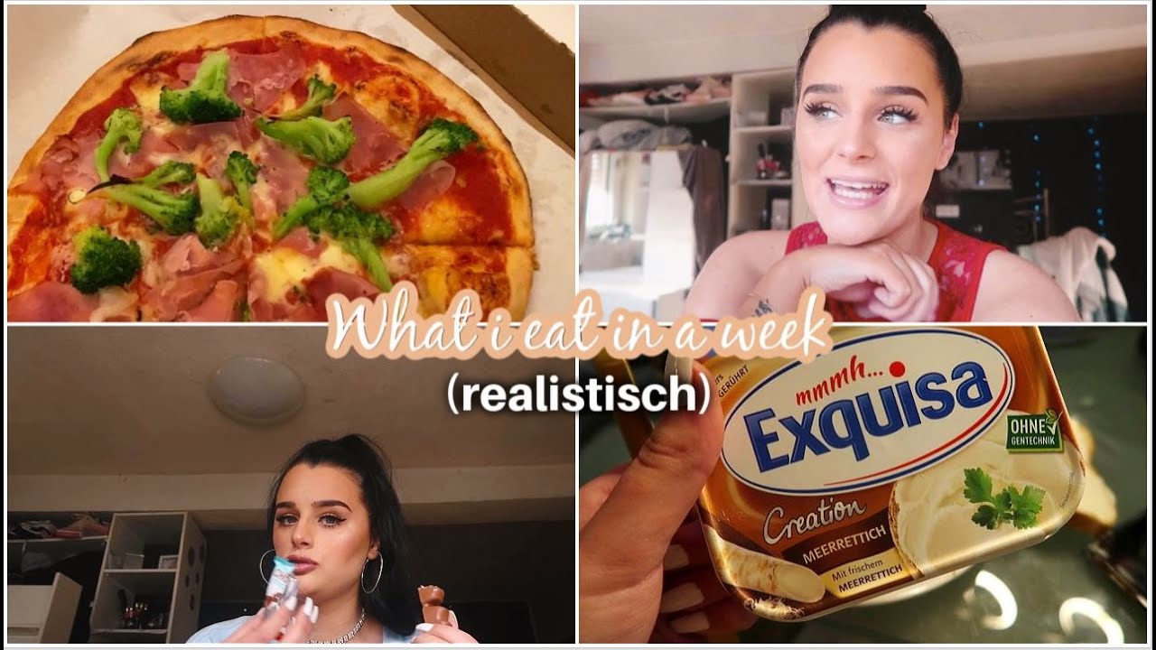 What i eat in a week (Realistisch)
