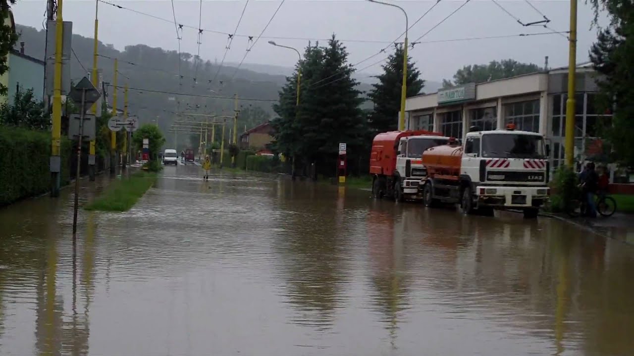 Flooded Prešov