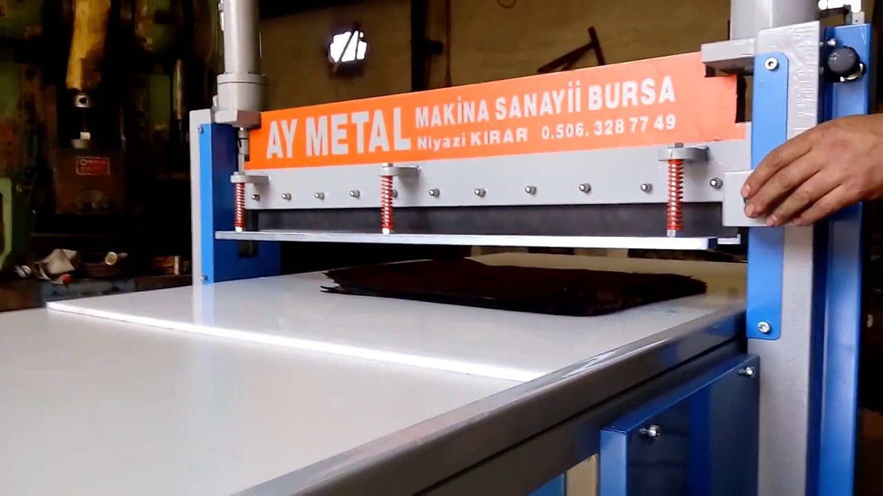 KARTELA KESİM MAKİNASI - Hidrolik Sistem