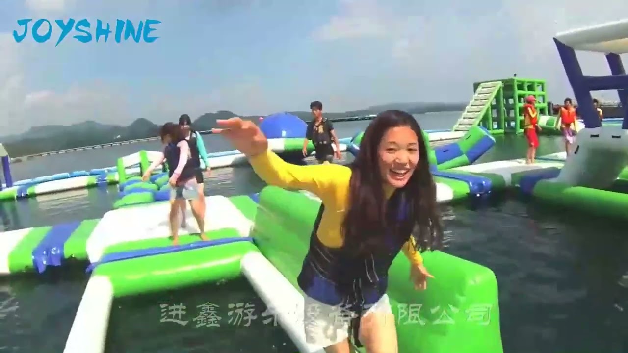 inflatable water park