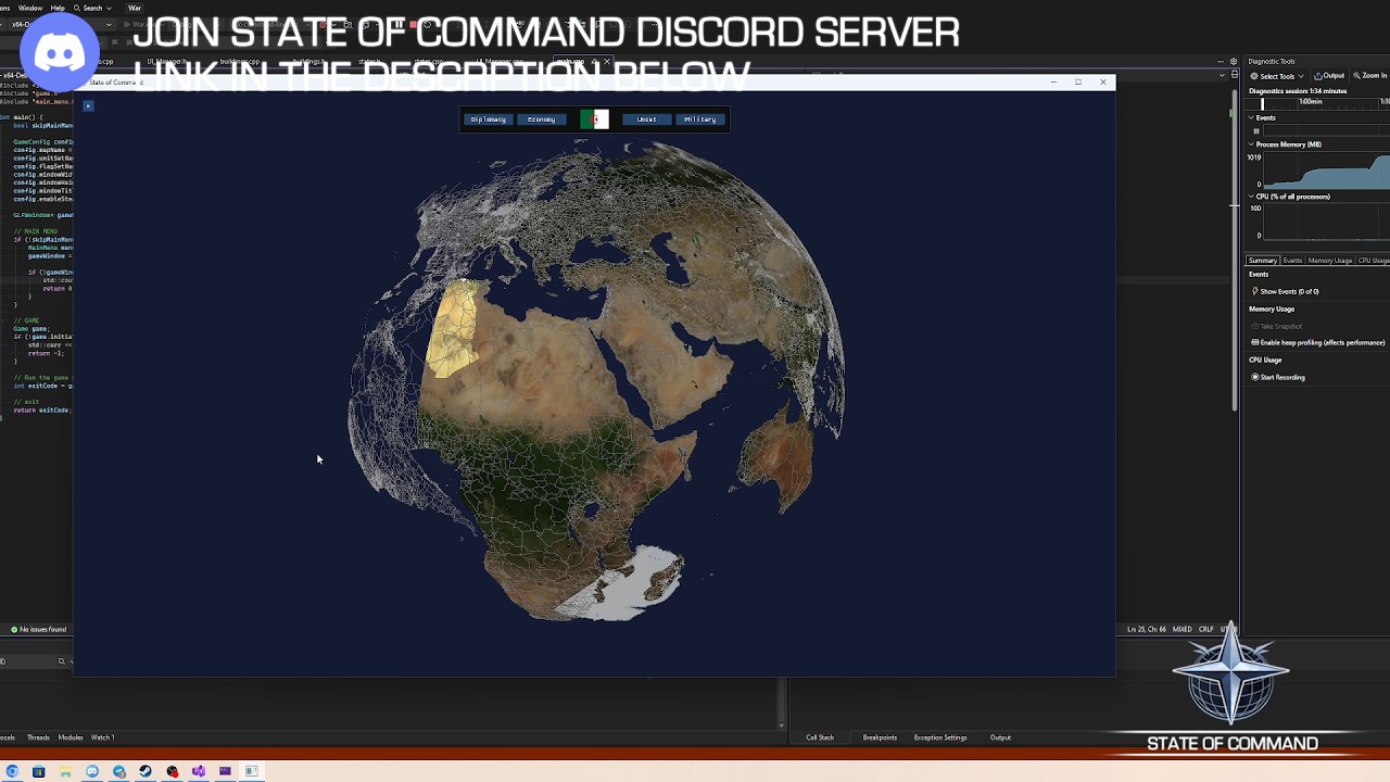 The Ideal War Strategy Game &ndash; Devlog #6: GLOBE, ORGANIZATION & BRANDING