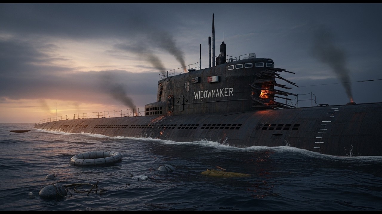 The Soviet Sub That Cooked Its Own Crew Alive - They Called It 'Widowmaker
