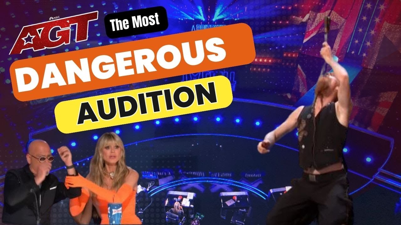 Andrew Stanton's Scary Art Performance | America's Got Talent 2023 | A Haunting Masterpiece
