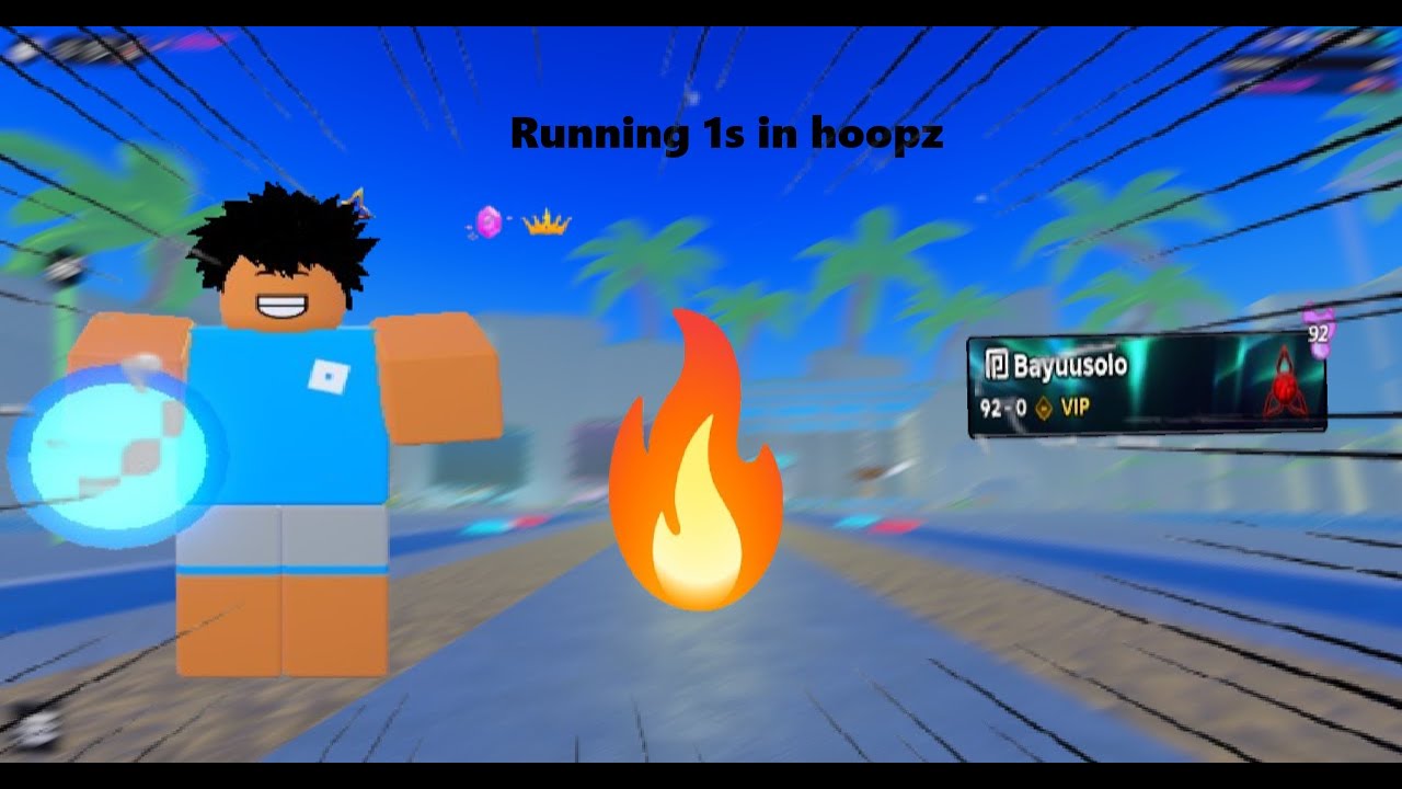 1s against randoms in Hoopz (Roblox Basketball)