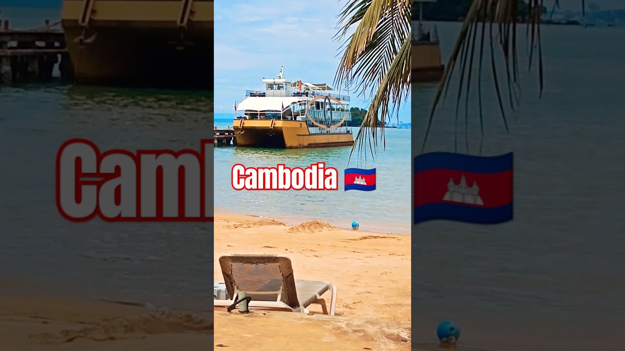 Best of Cambodia 🇰🇭🏝️📍 #fyp #foryou #beach #cambodia #travel #kohrong #beachvibes #fypviral #❤️🇰🇭