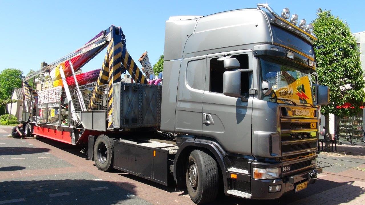 Transport  Projekt1 KMG afterburner kermis Heerhugowaard