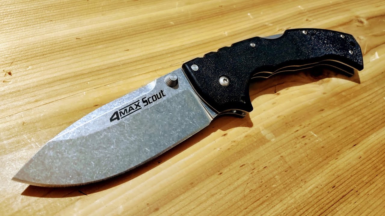 Cold Steel 4MAX Scout - not an unboxing