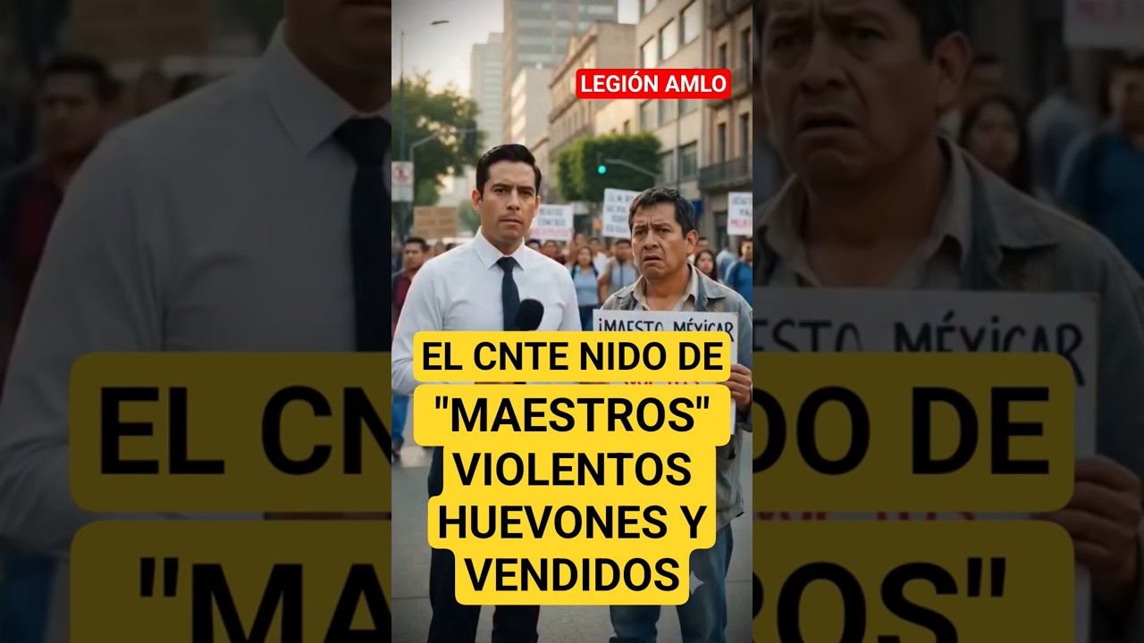 CNTE NIDO DE DELINCUENTES DISFRAZADOS DE MAESTROS #cnte #huelga #corrupci&oacute;n #maestros #viralvideo