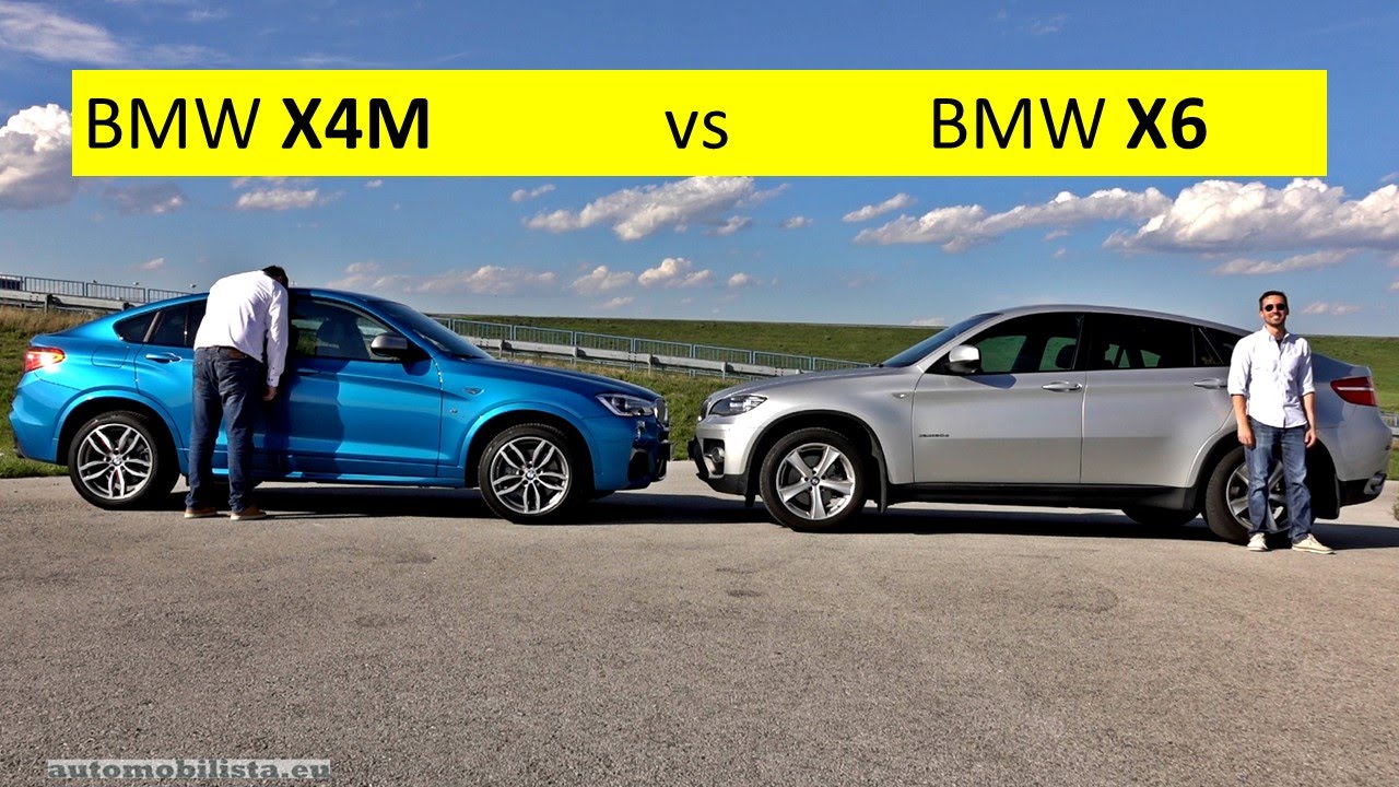 Bmw X4M 4.0i versus BMW X6 (e71)