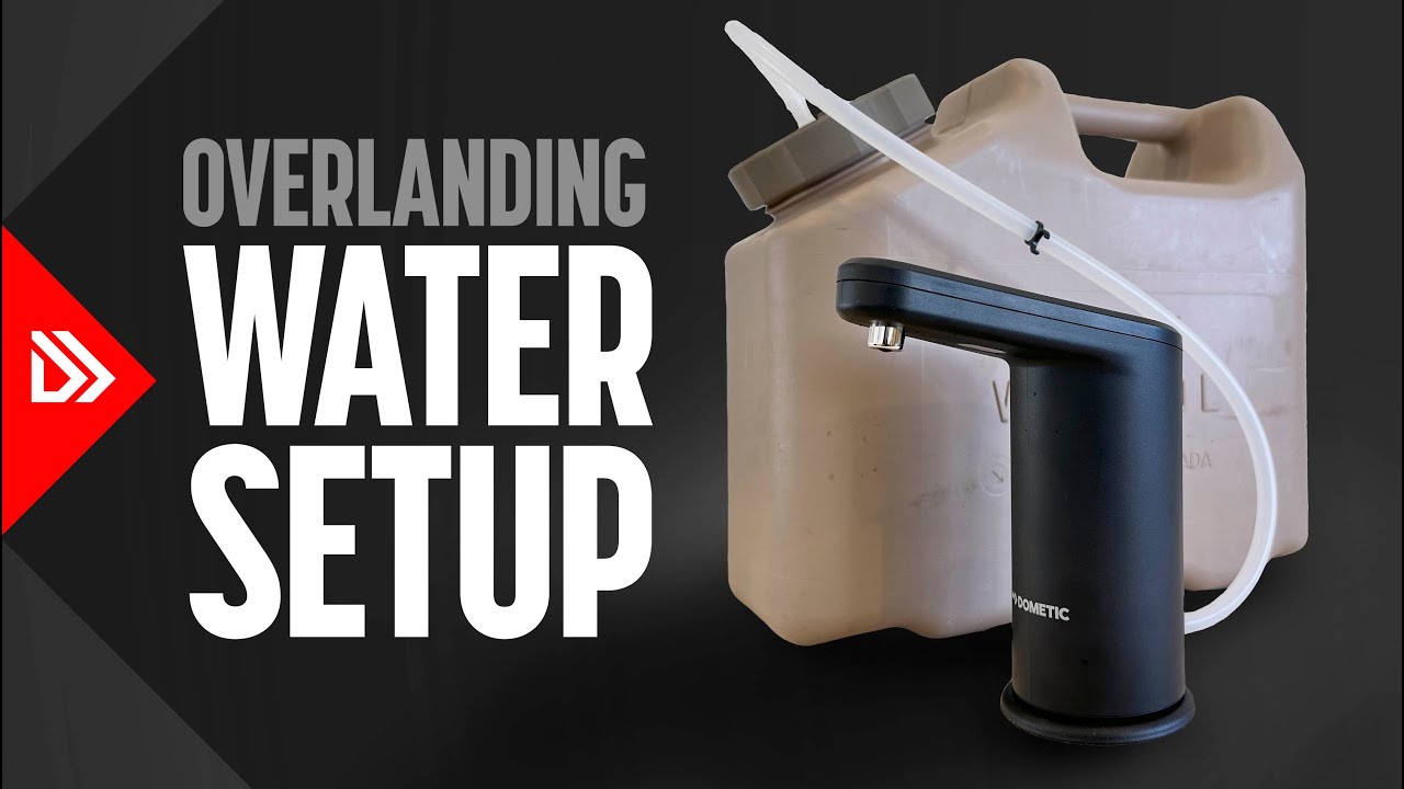 Overlanding Water Pump Setup