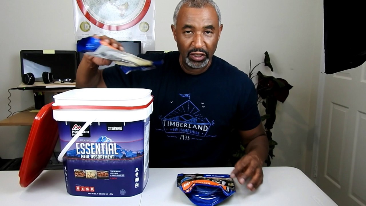 Mountain House Just In Case...Essential Bucket Unboxing