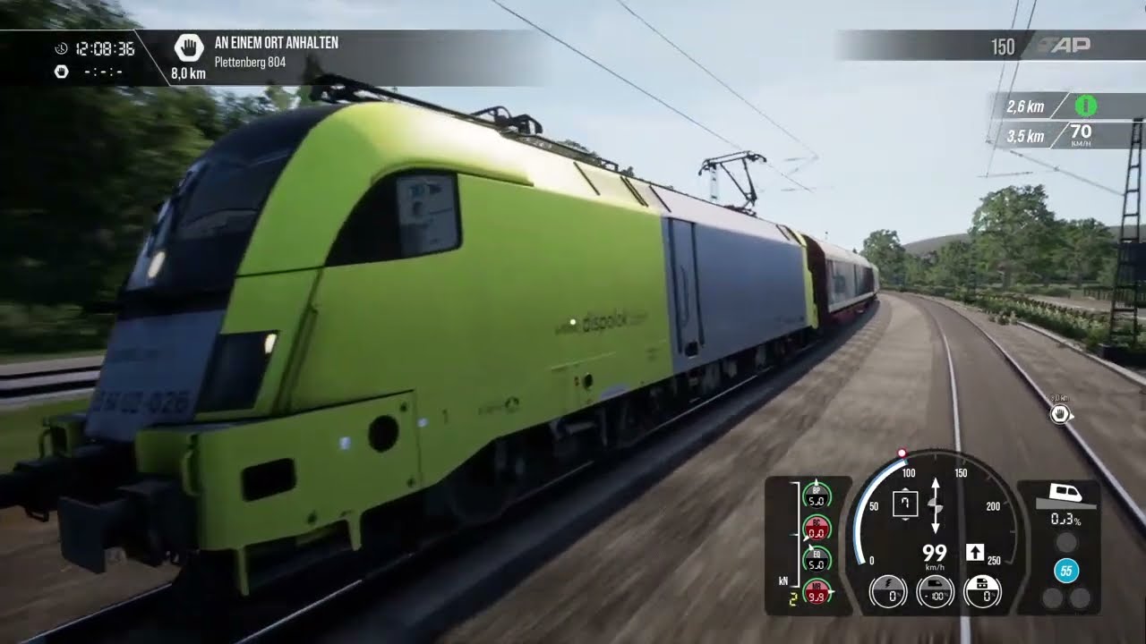 TSW3 BR 182 Dispo-Lok Setting up PZB and Sifa