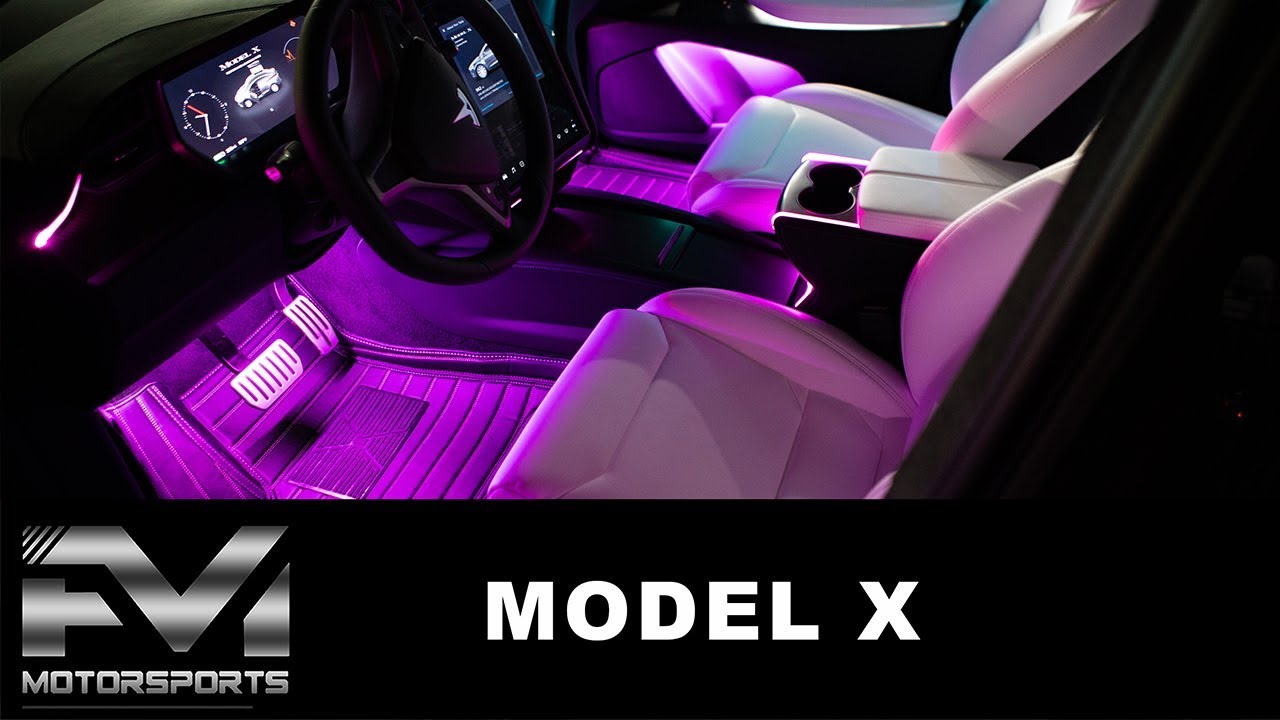 XK GLOW LIGHTS  in 2019 TESLA MODEL X