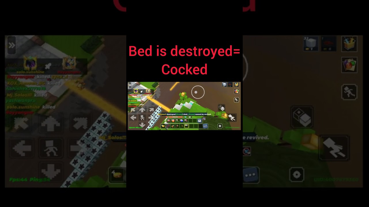 Average blockman go bedwars nowadays #BlockmanW