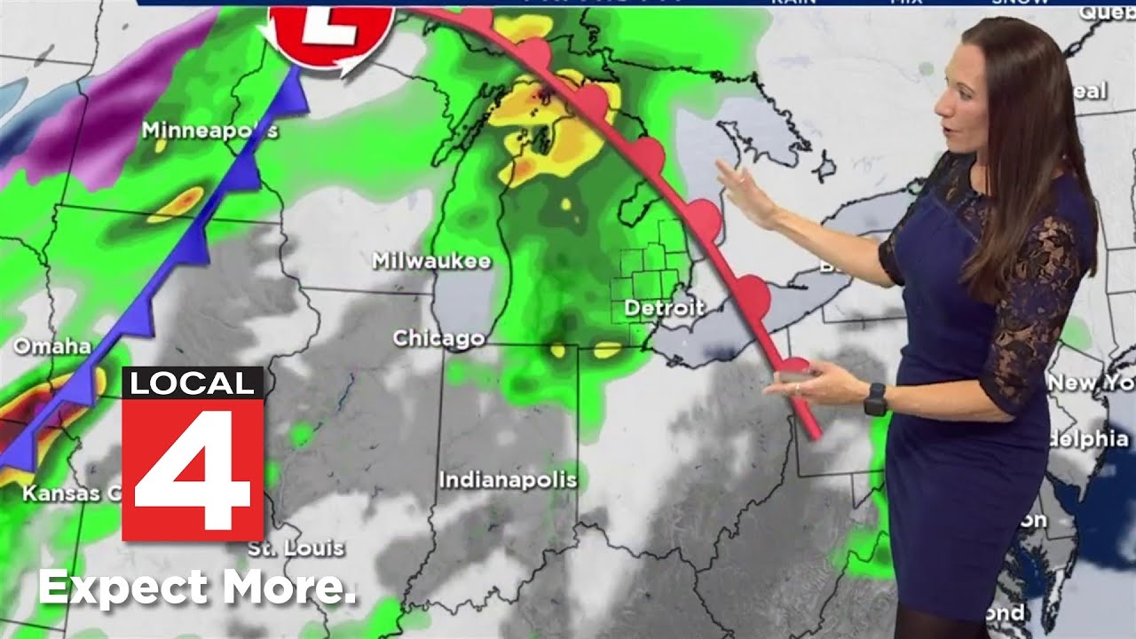 Rainy Thursday in Metro Detroit with more rain on the way