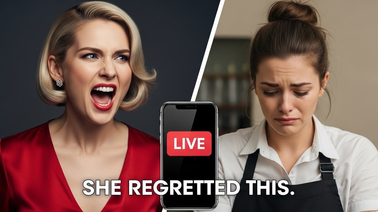 Rich Woman’s Cruel Act Toward a Waitress Was Caught on Camera | Emotional story