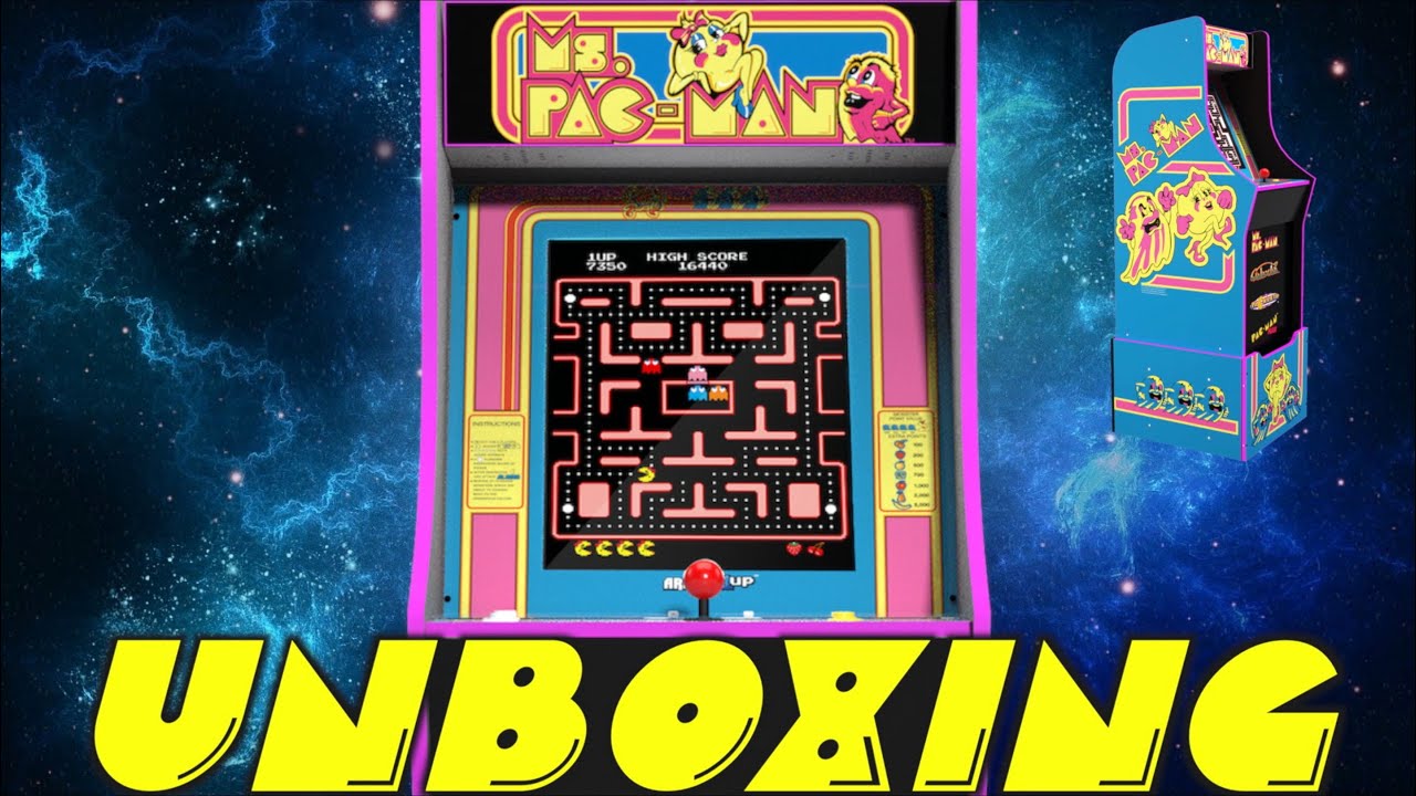 MS PAC-MAN • Arcade1up (FULL REVIEW)
