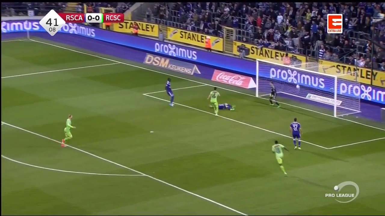 Anderlecht 0-1 Royal Charleroi HARBAOUI 27/04/2017