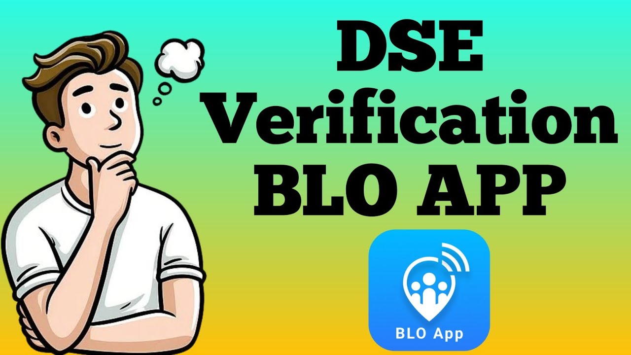 DSE Verification in BLO App | Full Process Explained