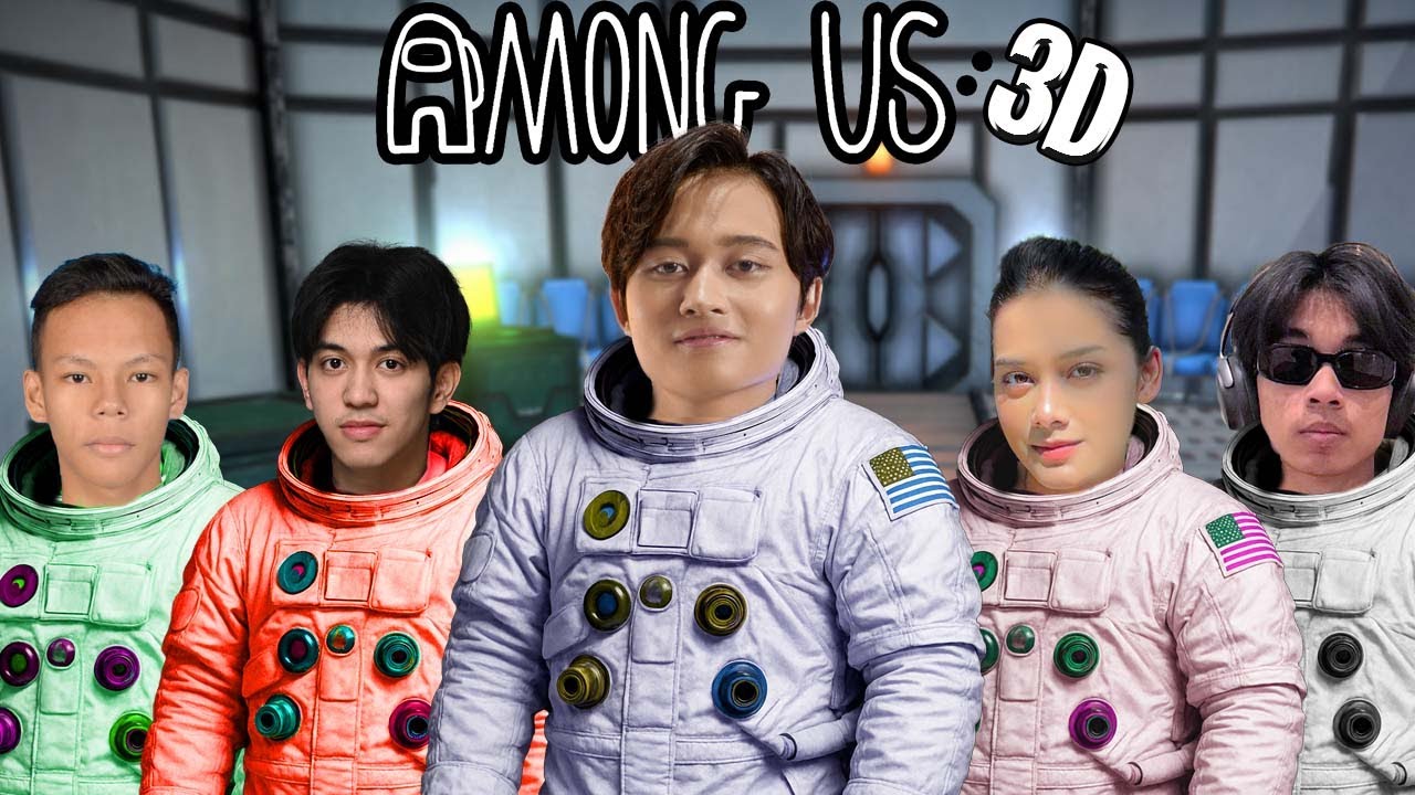 AMONG US 3D BERSAMA TEMAN.