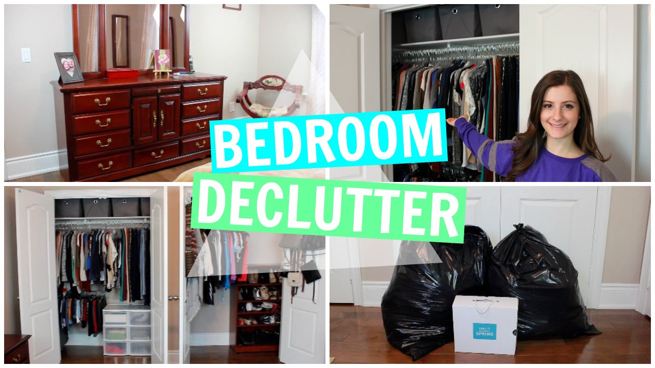 BEDROOM DECLUTTER + ORGANIZATION FOR THE NEW YEAR!