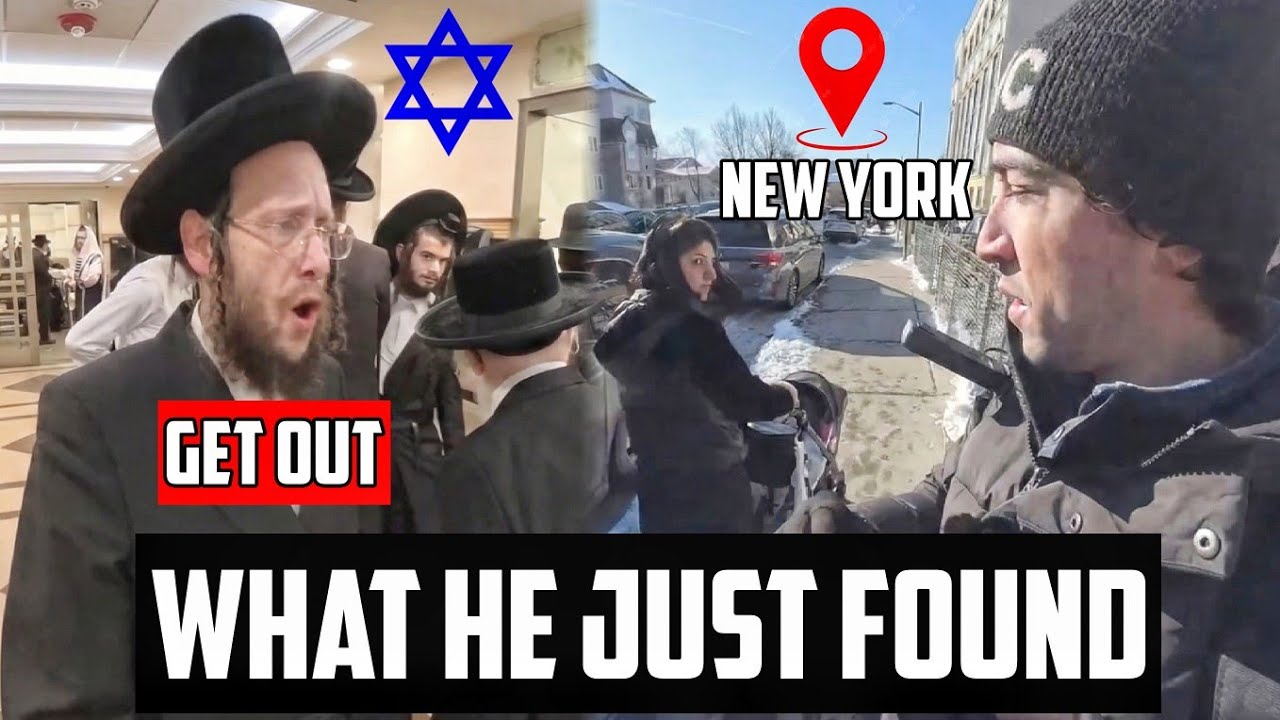 American Youtuber Goes To The Biggest JEWISH Town in New York, What He Saw Will Give You CHILLS...