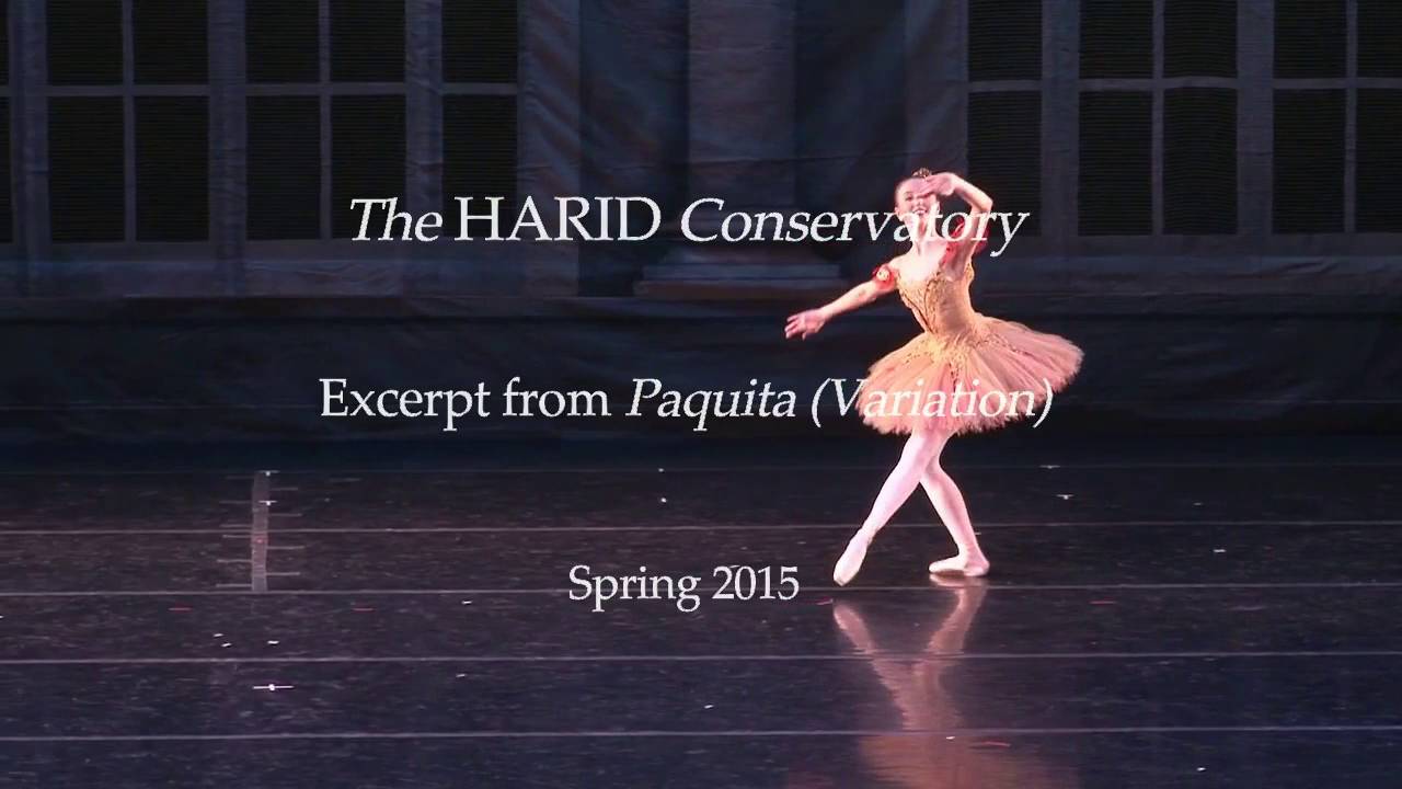 The HARID Conservatory, Excerpt from Paquita (Variation), Spring 2015