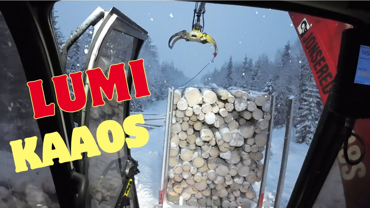 SNÖKAAOS!!!! TUKKIA LUMIMYÄRKÄSSÄ