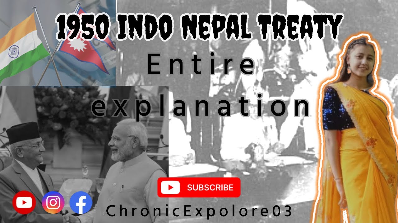 1950 Peace Treaty between India and Nepal