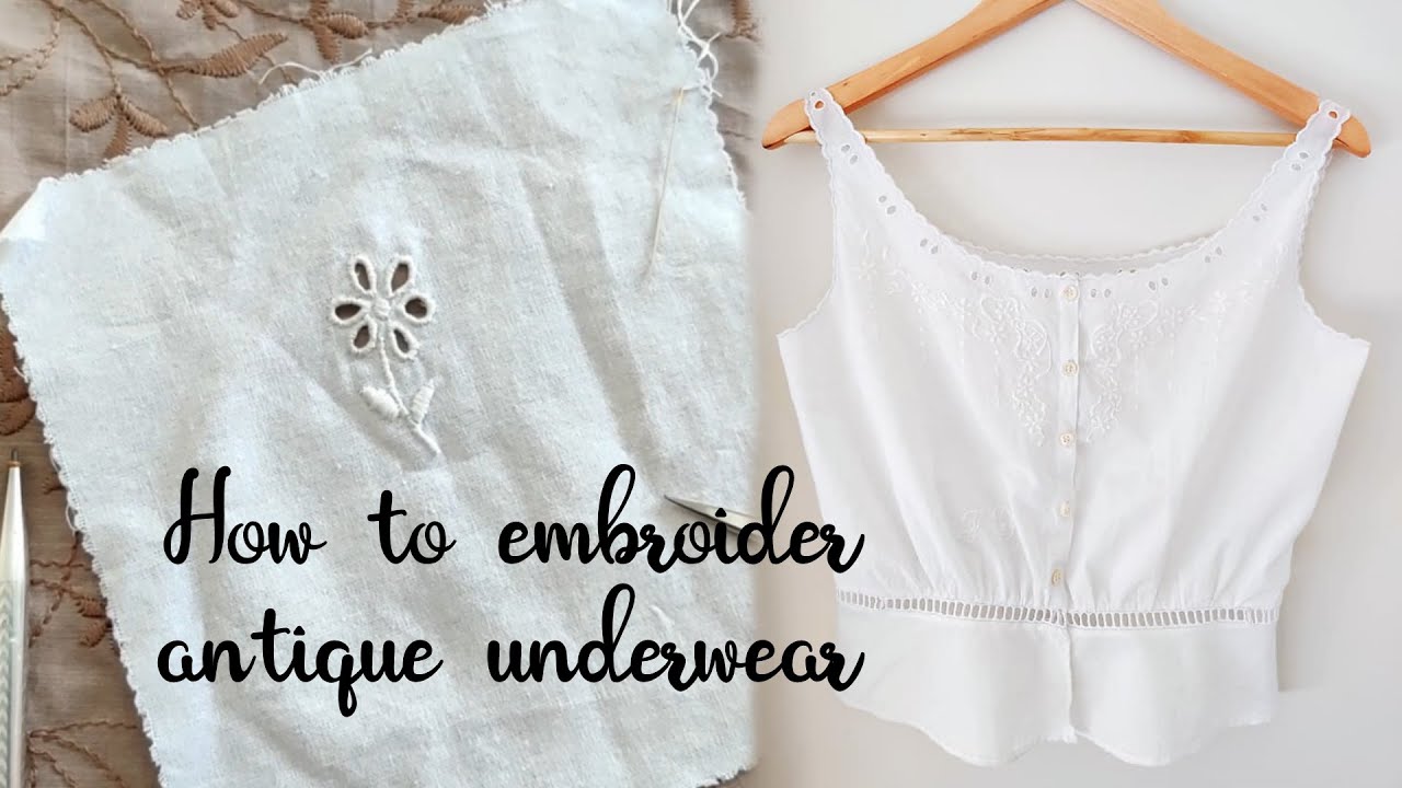 How To Do French Eyelet Embroidery - Historical Needlework