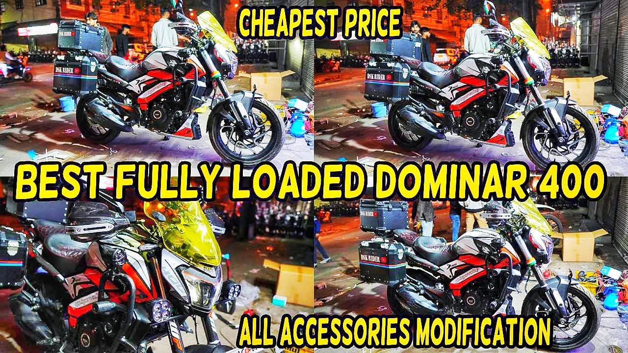 Best Ever Modified Dominar 400 | Fully Loaded With Accessories | Dominar 400 Best Modification |