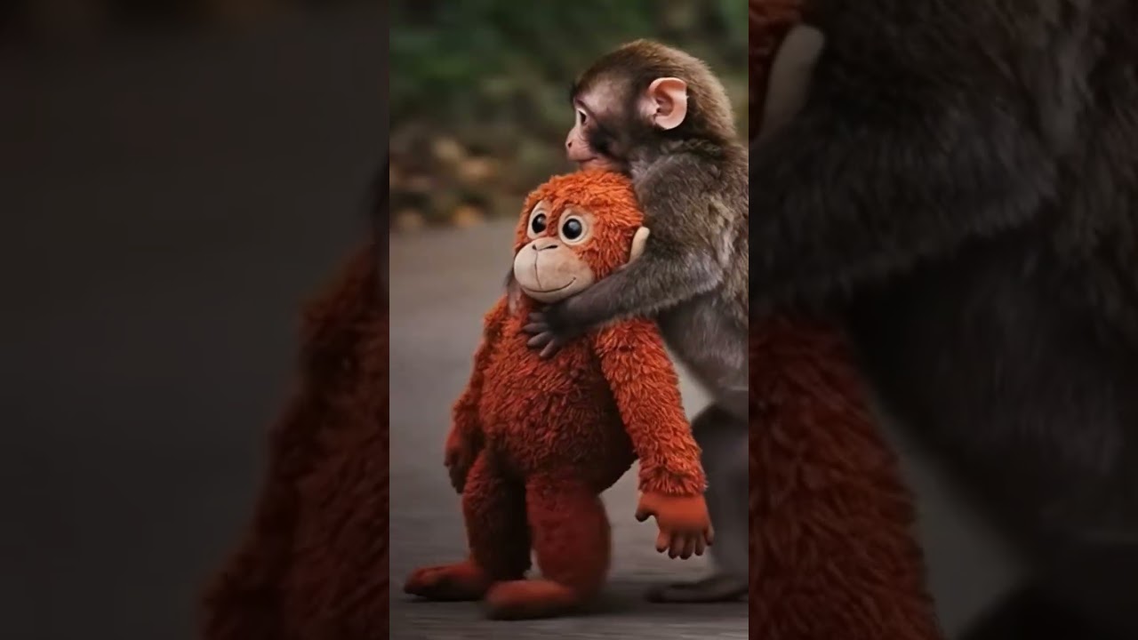 viral monkey punch #punchmonkey #shorts #monkeystory #viralmonkey #japan