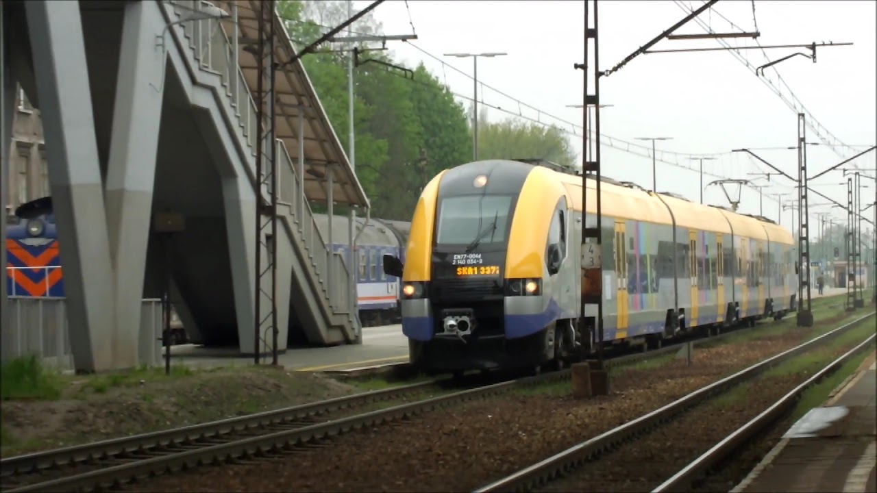 EN77-004 Kraków Płaszów jako pociąg osobowy KM SKA 1 relacji Kraków Lotnisko - Wieliczka