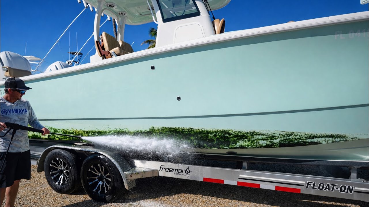 Upgrading the 28' Freeman! (ZipWake Pro Install)