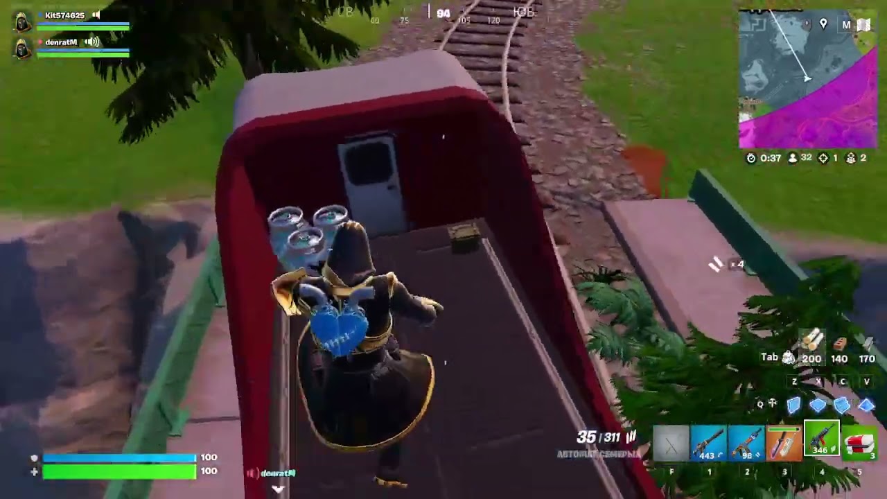 Играем в Fortnite