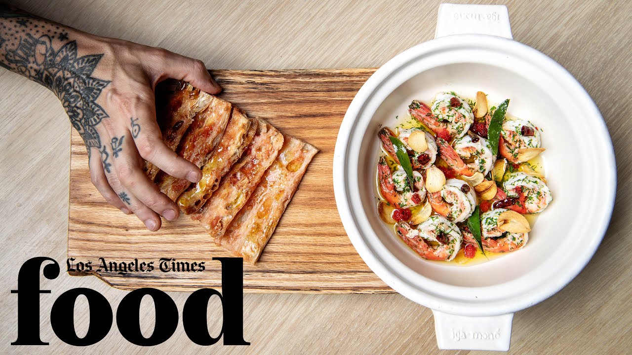 How to make Pan con Tomate and Gambas al Ajillo with Aitor Zabala