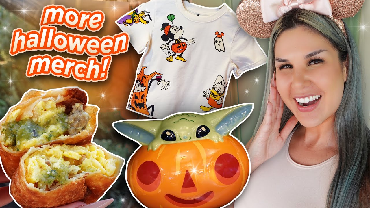 BEST (And Hardest To Get) Breakfast & MORE HALLOWEEN ARRIVES! Disneyland Food & Merch Vlog