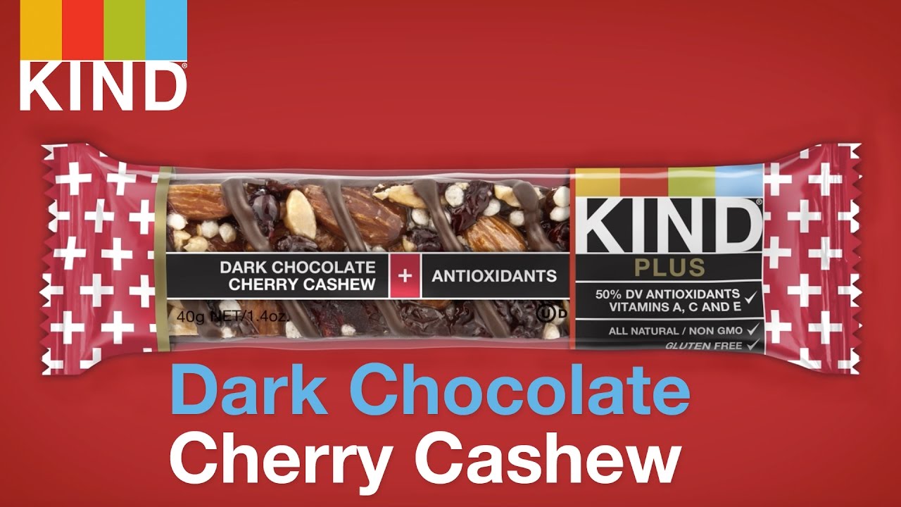 Dark Chocolate, Cherry & Cashew + Antioxidants | KIND Snacks