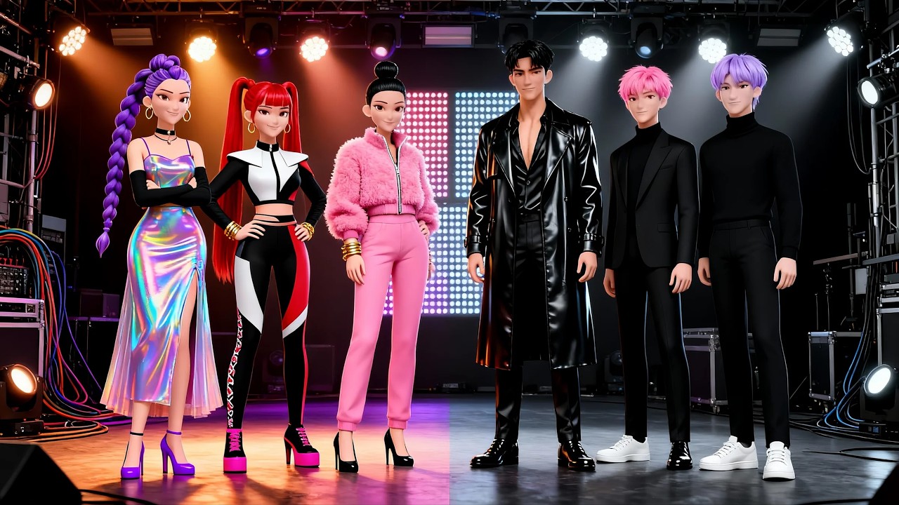 Enemies on Board | Lovers in Fate | KPop Demon Hunters