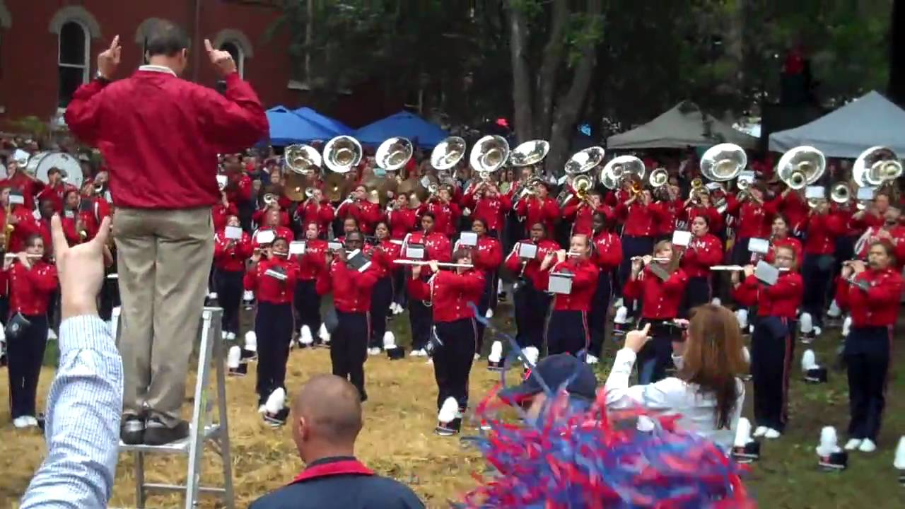 Ole Miss Band  Grove 10/10/2009 Dixie With Love