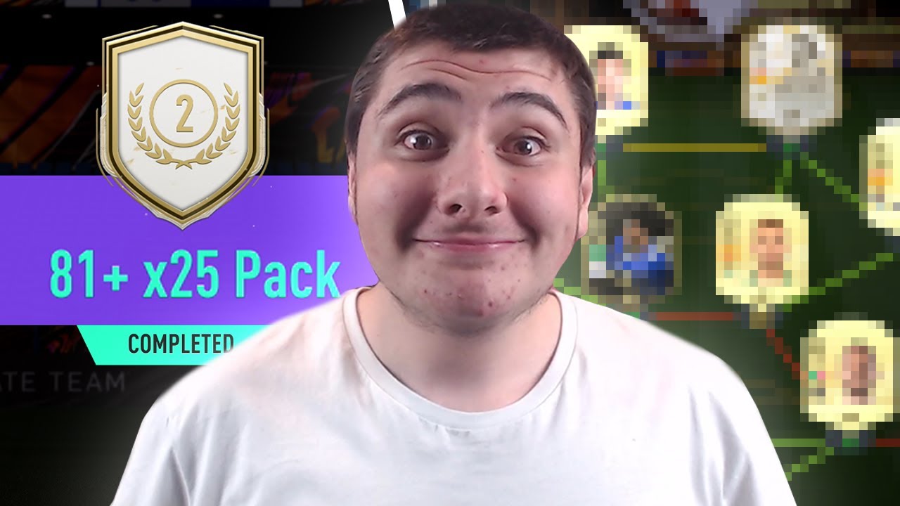 81+ x25 Pack Decides My FUT Champs Team... (FIFA 21)