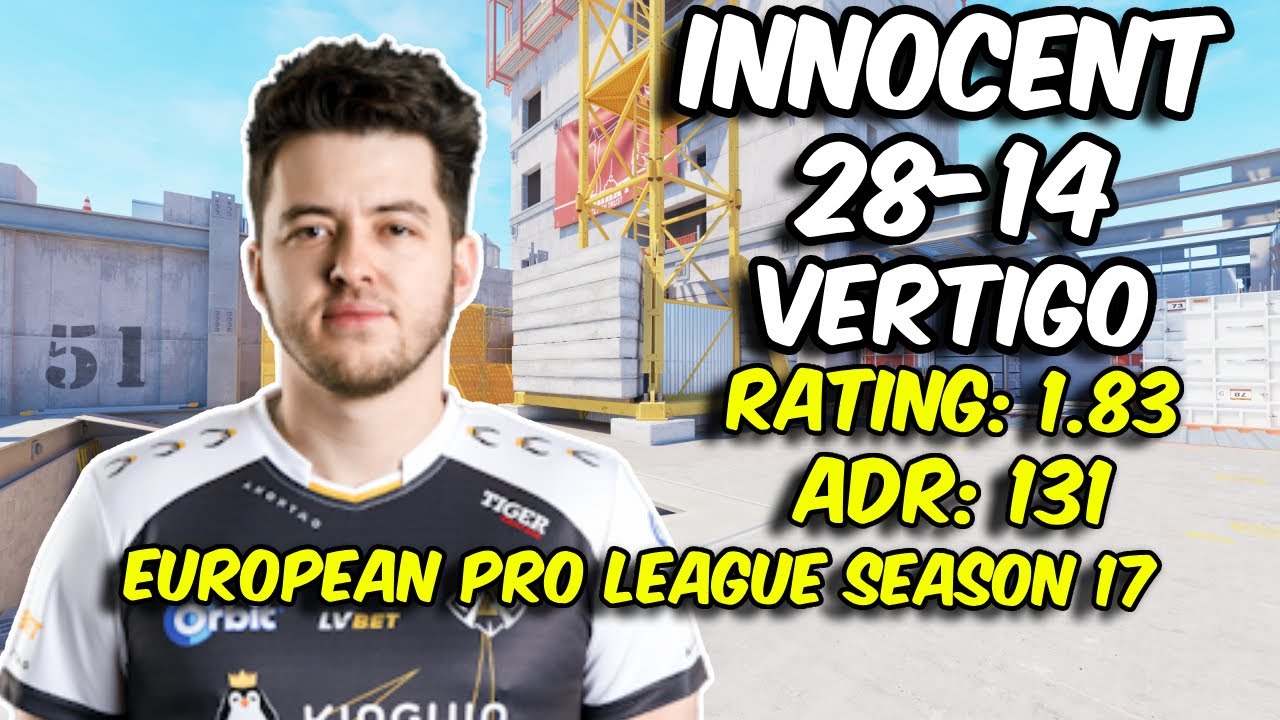 Rebels innocent (28/14) vs Insilio (Vertigo) European Pro League Season 17 | CS2 POV