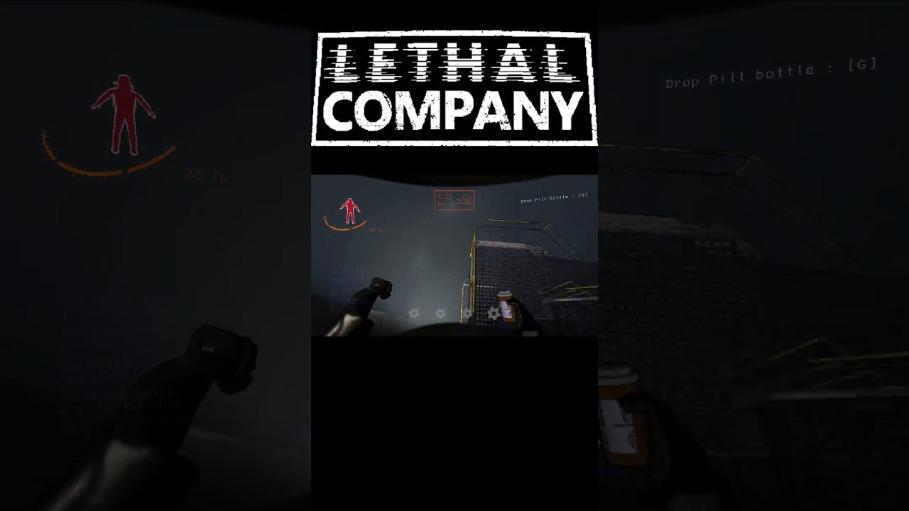 That Was The Craziest Run Ever #shorts #lethalcompany #funny #scary