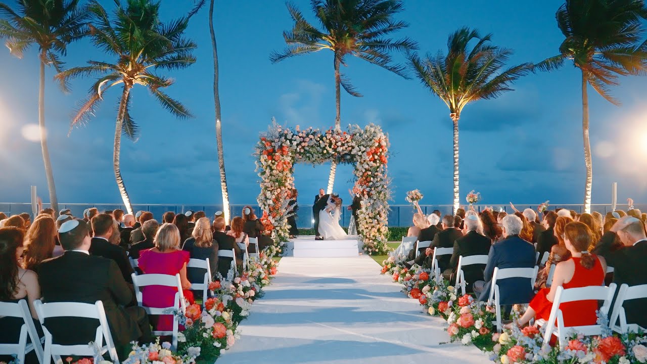 Colorful Garden Wedding at The Breakers with Posh Parties