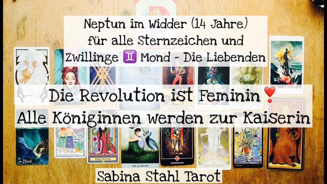Zwilling ♊️ & Neptun im Widder - Die Revolution ist Feminin❣️Für alle  ♈️♉️♊️♋️♌️♍️♎️♏️♐️♑️♒️♓️